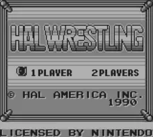 Image n° 1 - screenshots  : Hal Wrestling